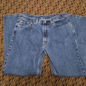 Levis 550 Jeans Mens 36x32 Blue Medium Wash Relaxed Fit Denim Pants